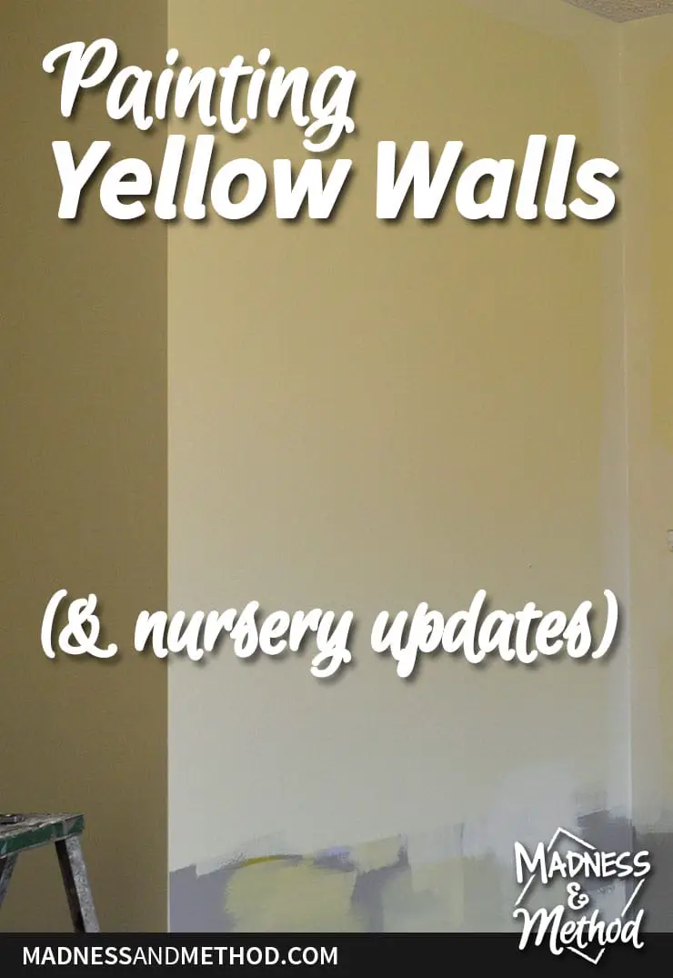 painting yellow walls graphic