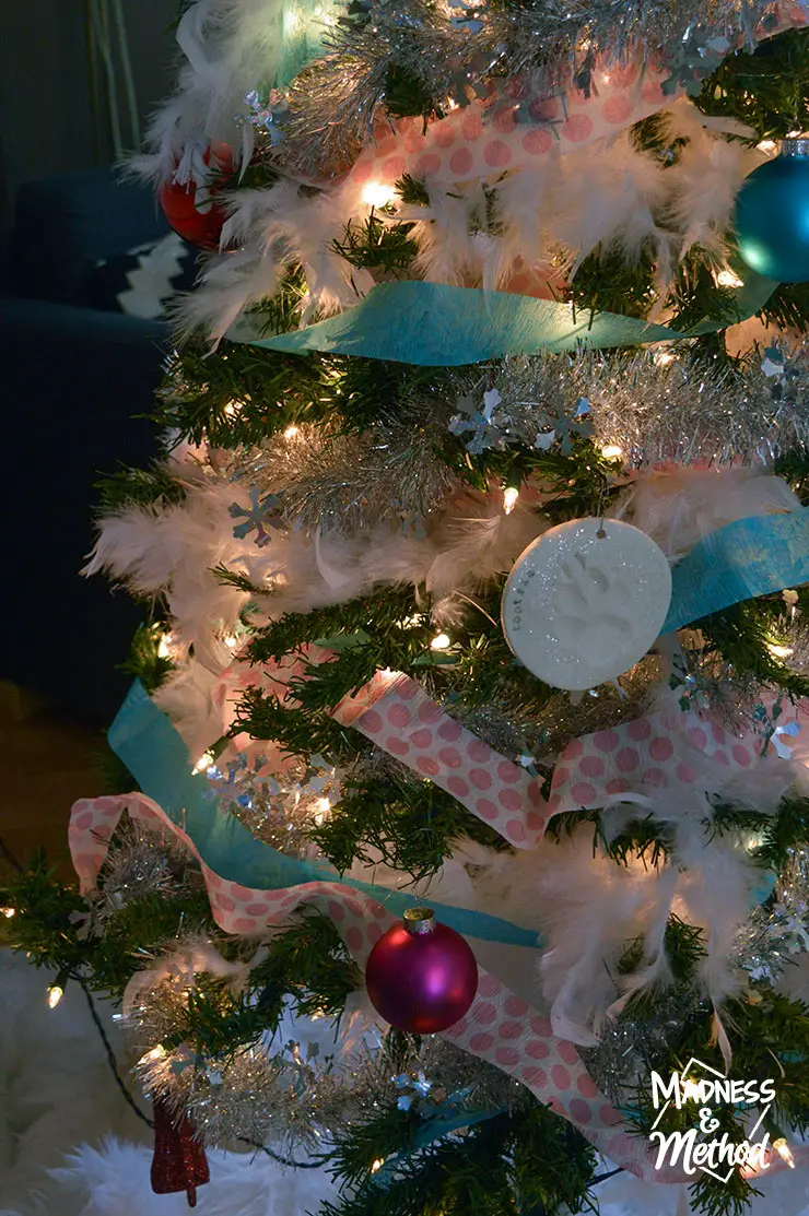 handprint ornaments