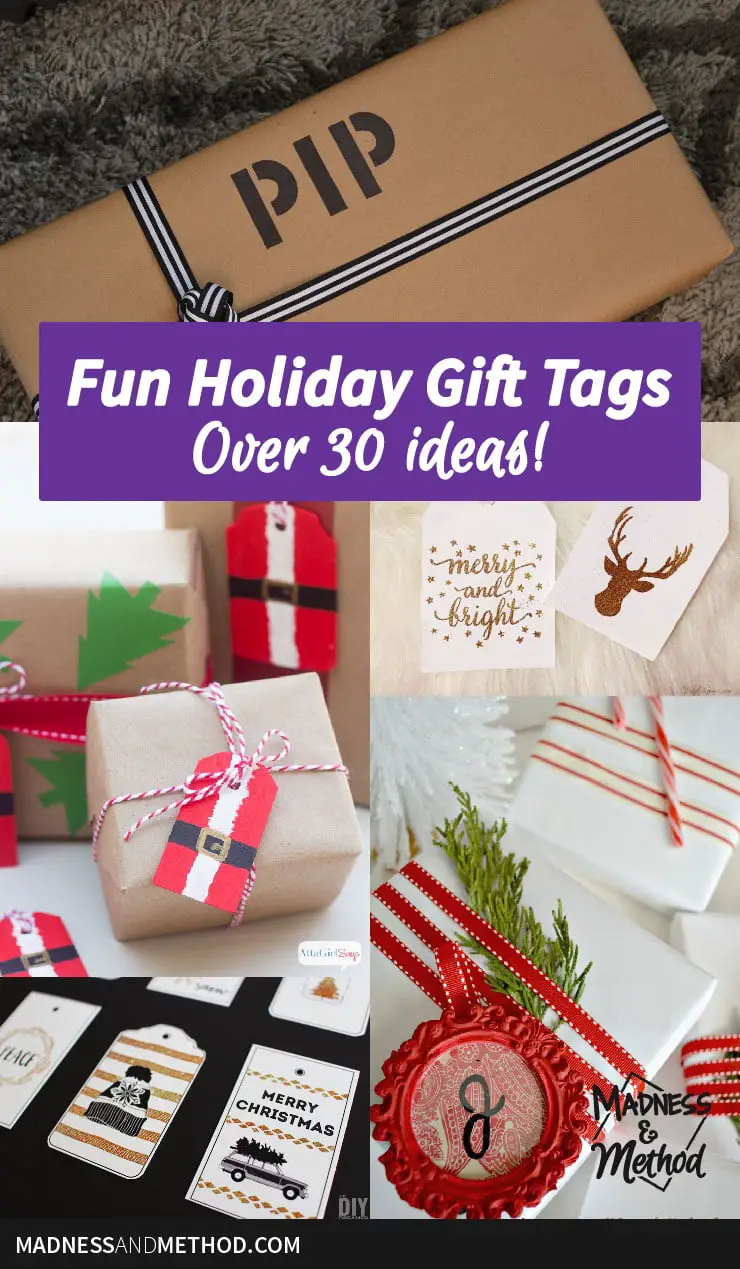 30 holiday gift tag ideas