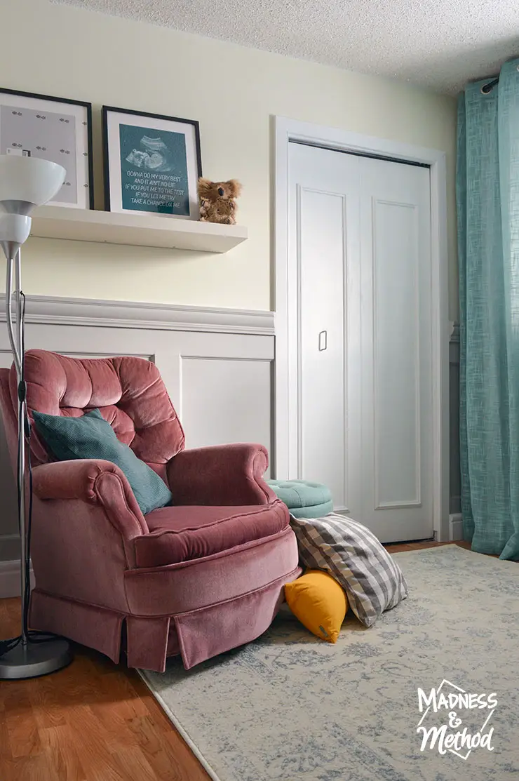 closet in nursery