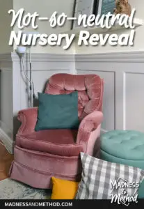 not-so-neutral nursery reveal