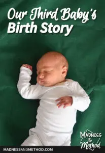 third baby birth story