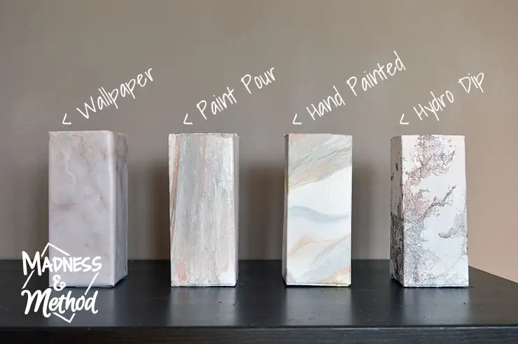 faux marble comparison