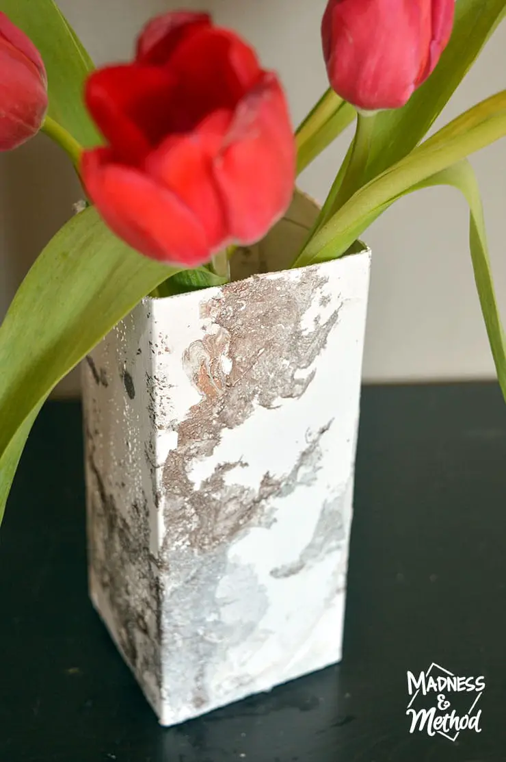 spray paint marble look