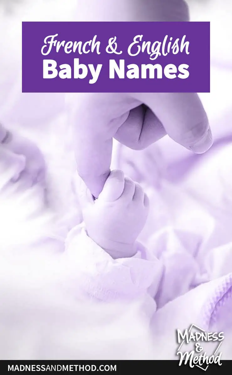 french and english baby names