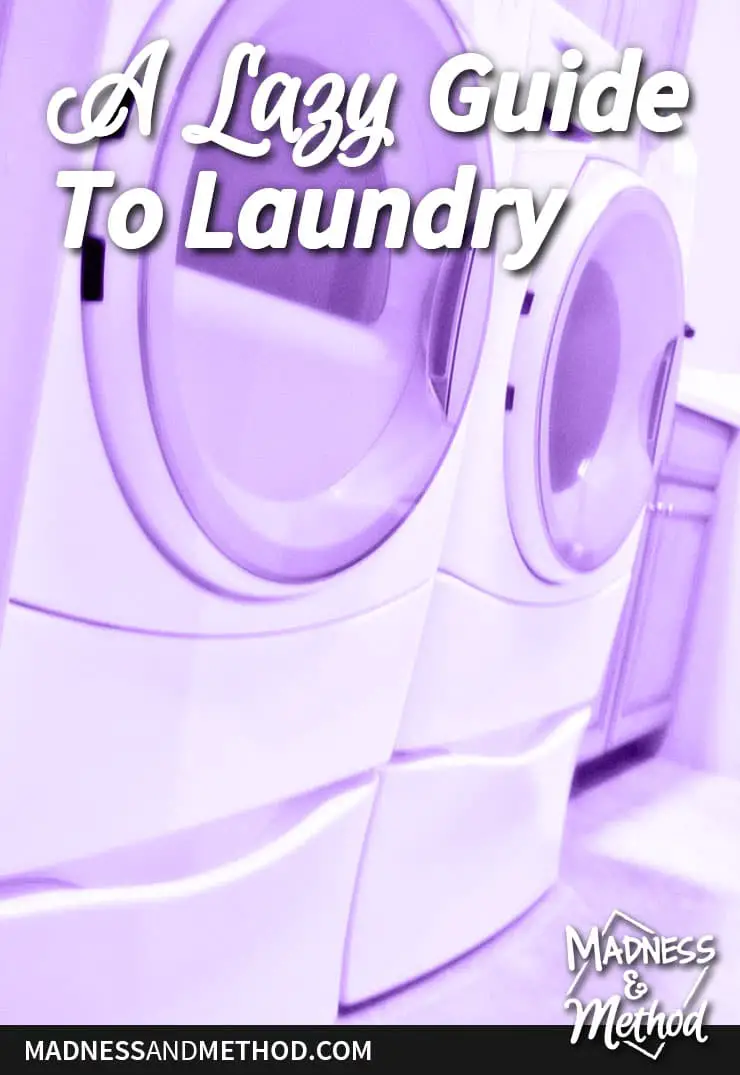 lazy guide to laundry