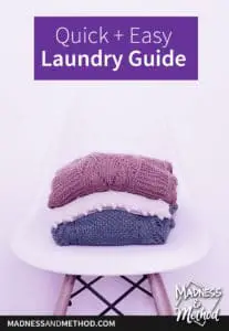 quick and easy laundry guide