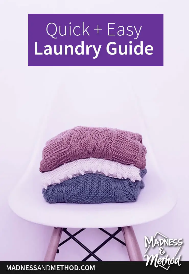 quick and easy laundry guide