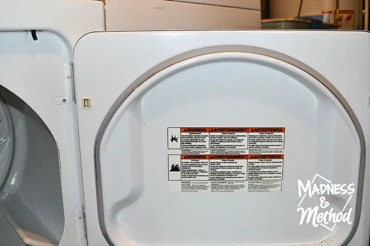 interior dryer door 