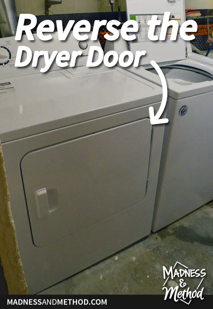 reverse a dryer door