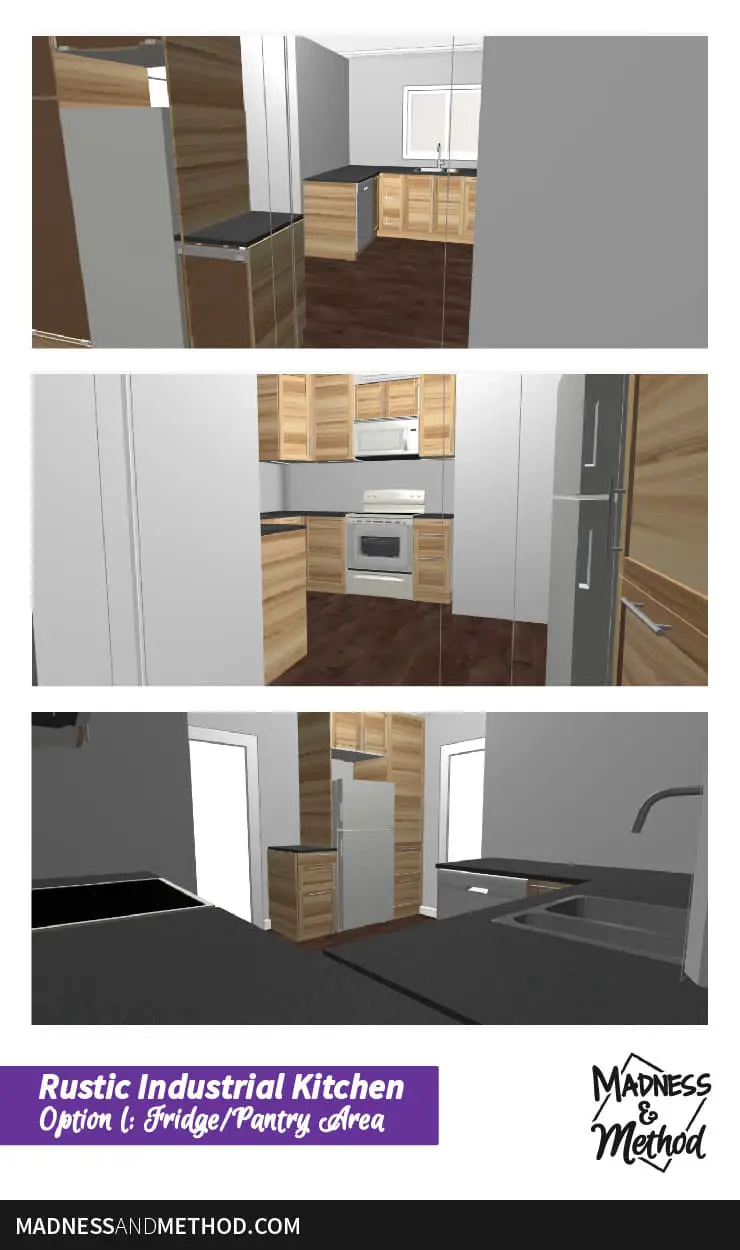 ikea kitchen plans option 1