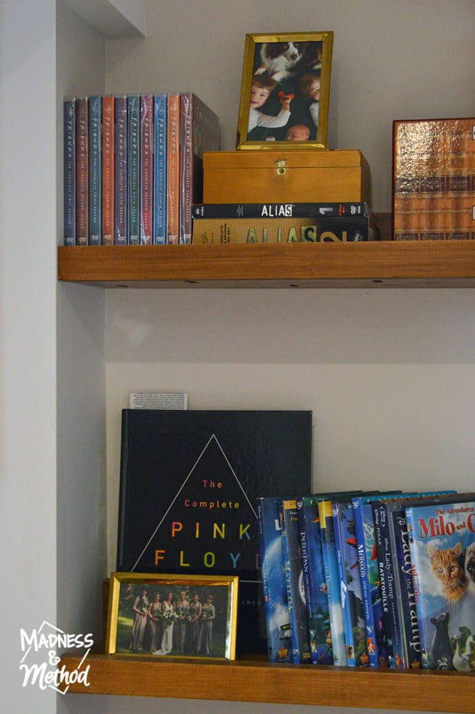 Our (Renter &) FamilyFriendly Shelves Madness & Method