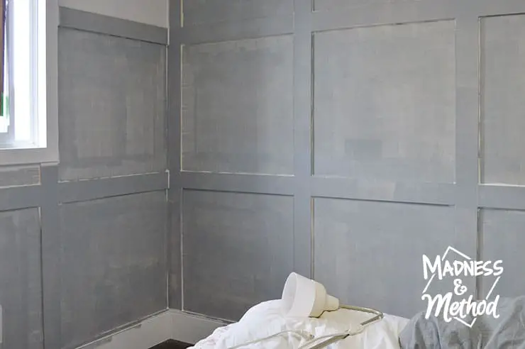 grey primed walls