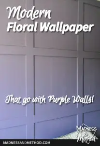 wallpaper for purple board and batten