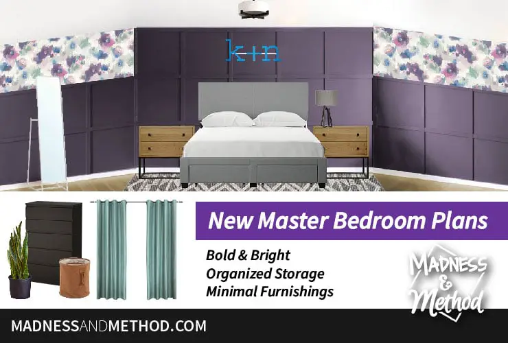 master bedroom mockup plans