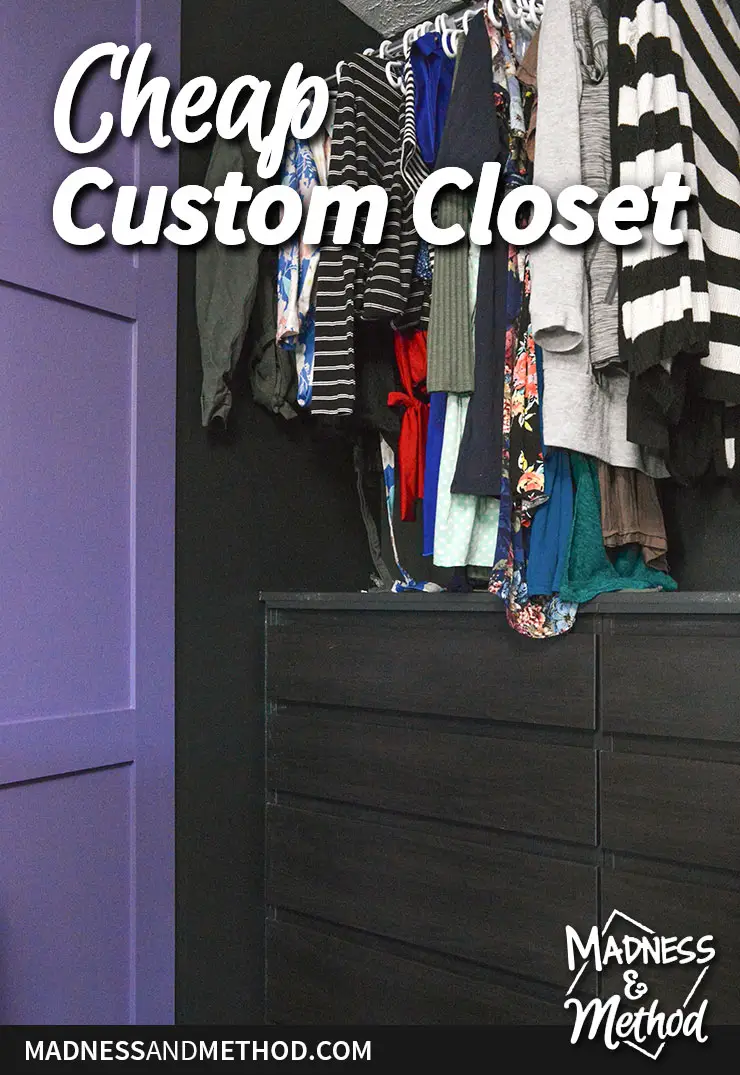 cheap custom closet graphic