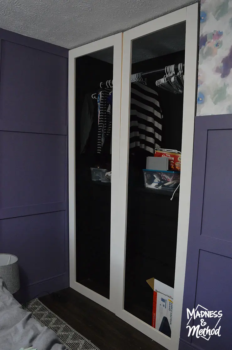 test fitting closet doors