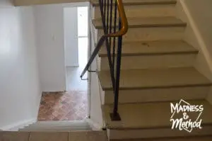 split level staircase