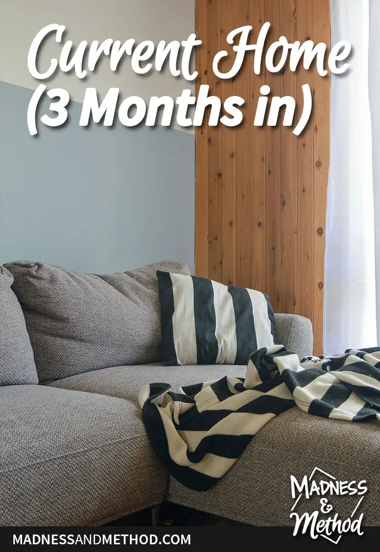 our home 3 months in graphic