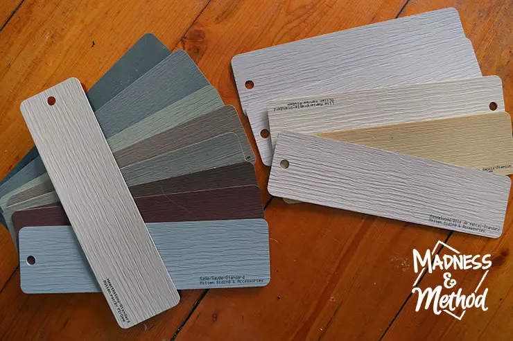 exterior siding colours