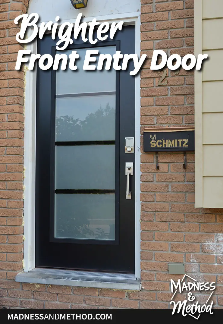 brighter front entry door graphic