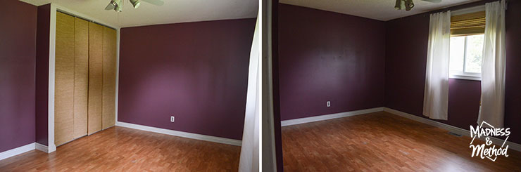 purple bedroom