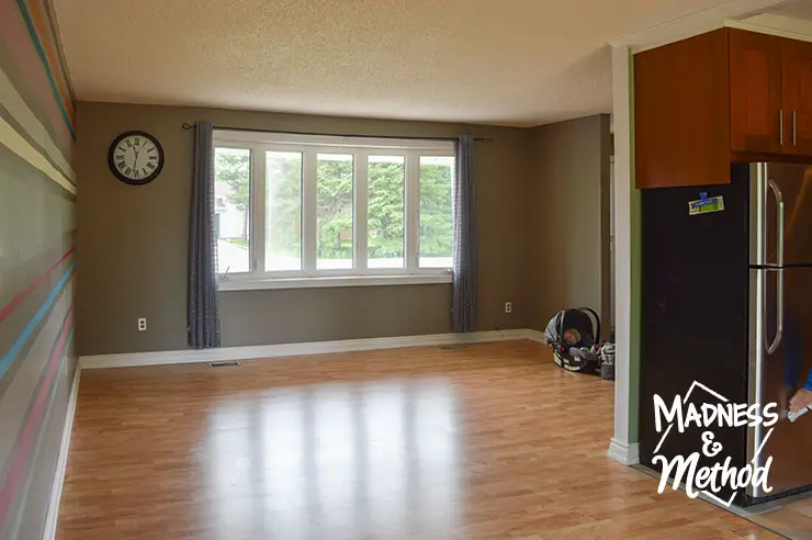 empty living room