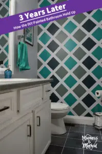 bros painted bathroom recap