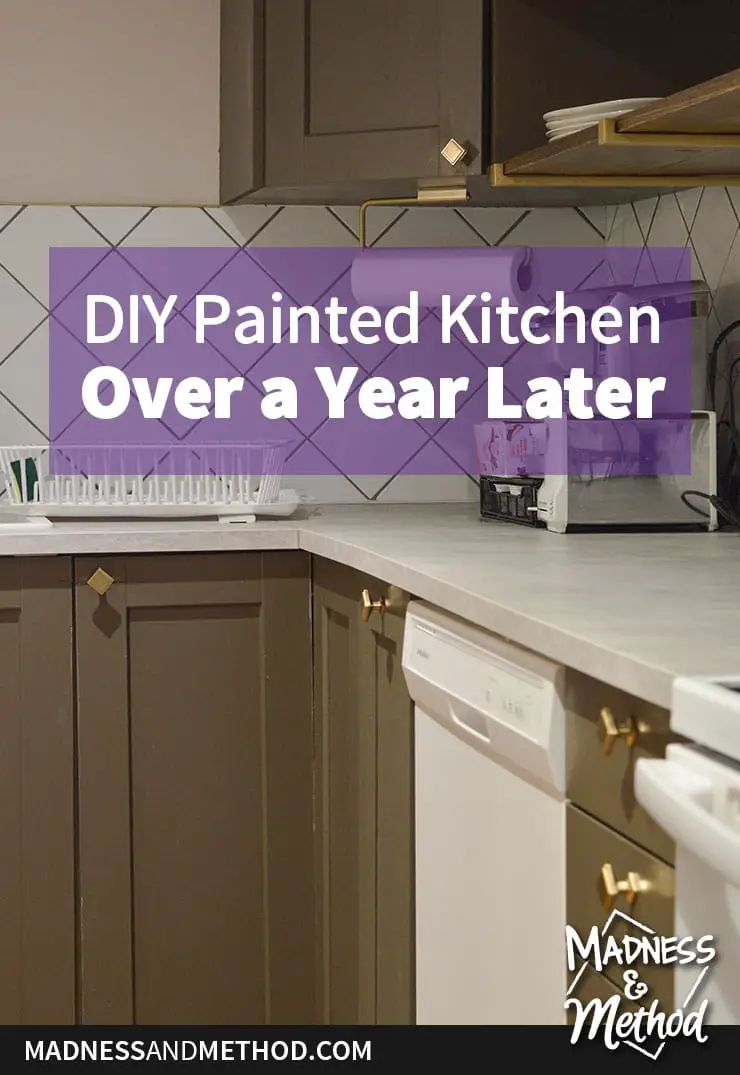 diy painted kitchen review