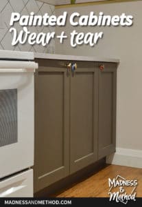 painted cabinet wear and tear graphic