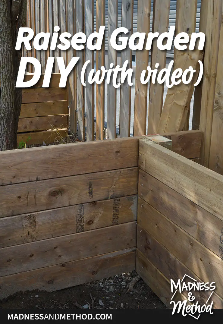 raised garden diy video