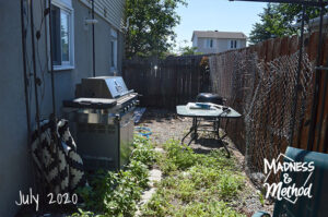 raised ranch tour backyard