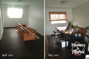 dining room progress