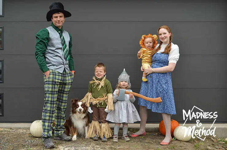 family wizard of oz costumes