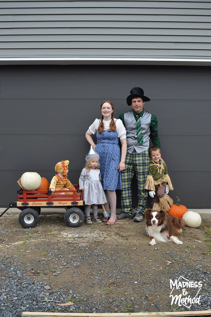 family costumes wizard of oz