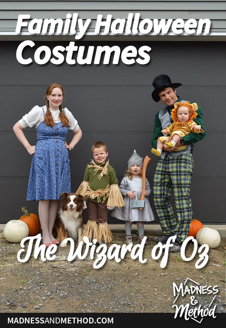 wizard of oz family halloween costume