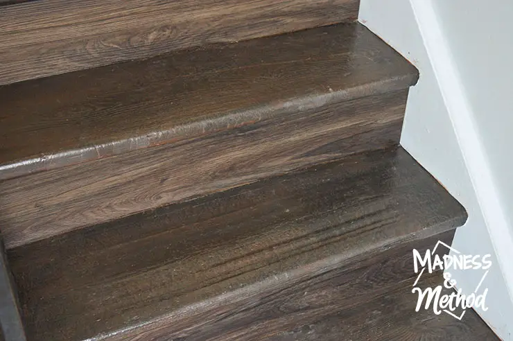 wood look staircase