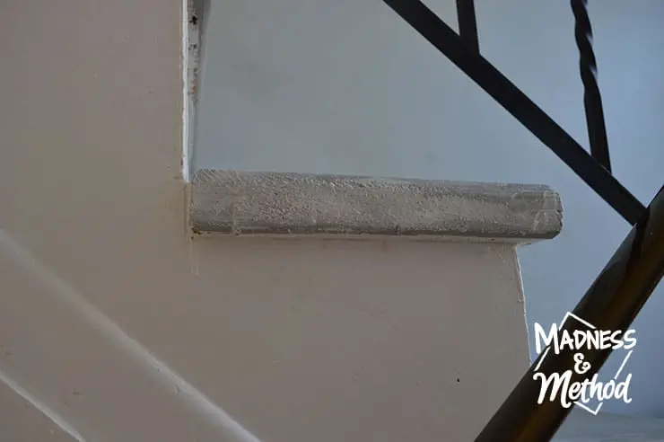 filling ridges on staircase