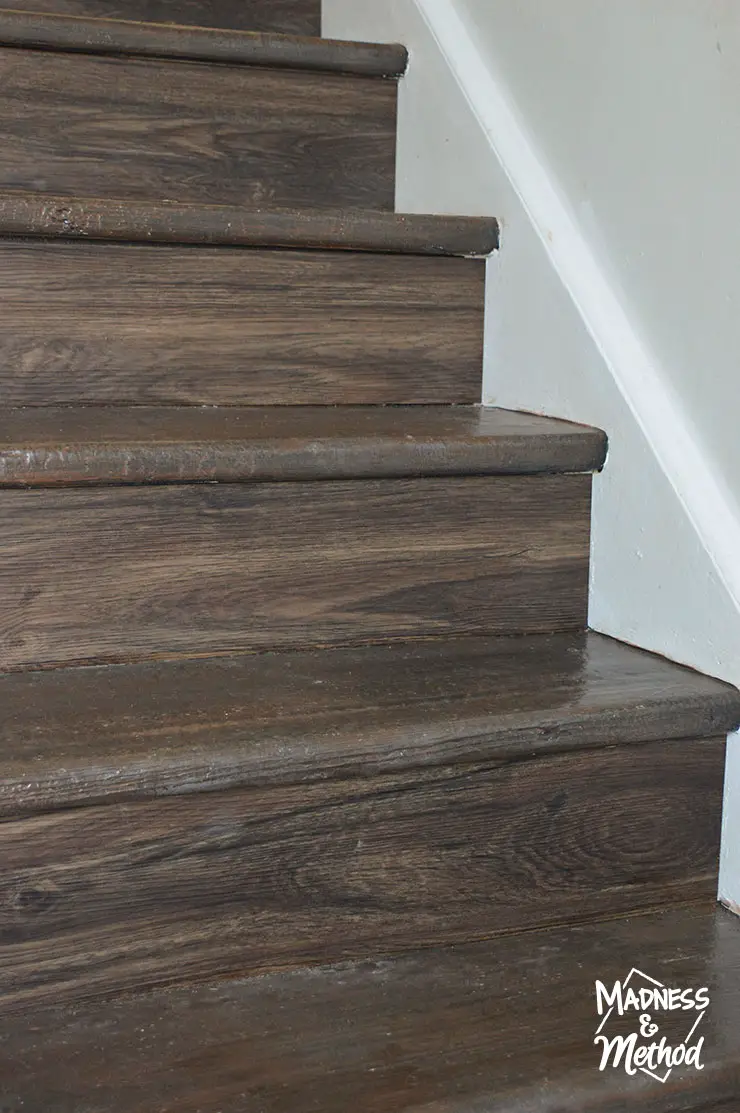 vinyl plank staircase