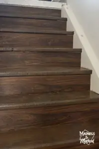 wood look staircase