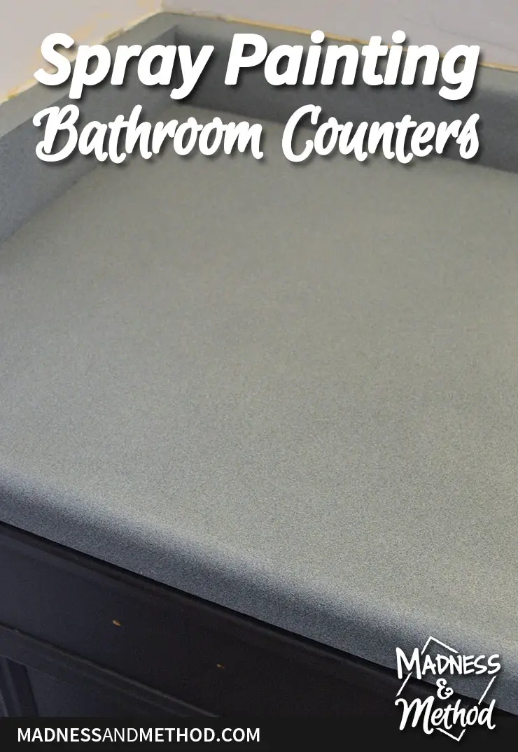 spray painting bathroom counters graphic