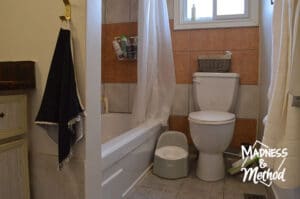 toilet area