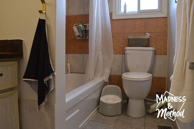 toilet area
