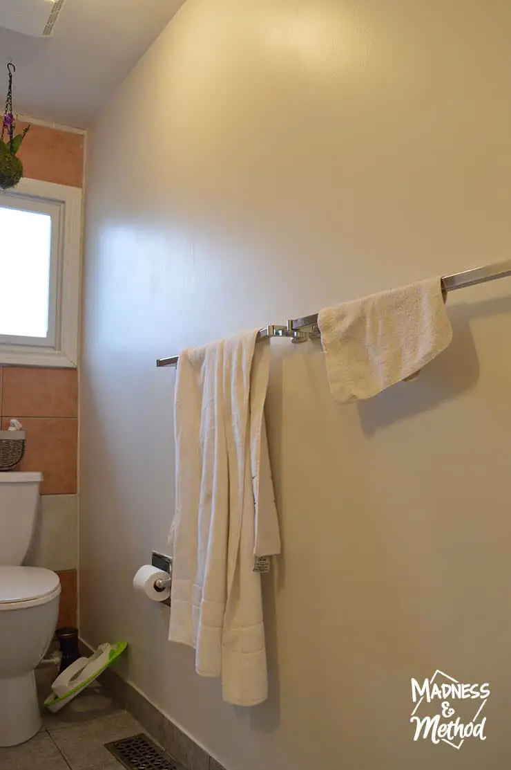 bathroom towel bars