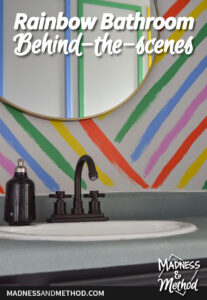 bathroom behind the scenes