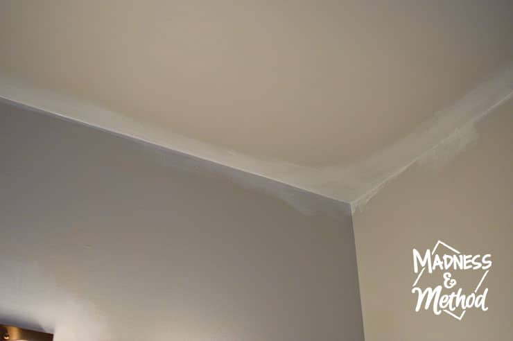 cutting in ceiling paint