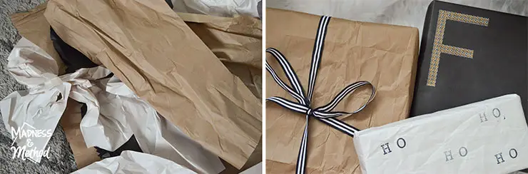 shipping paper wrapping