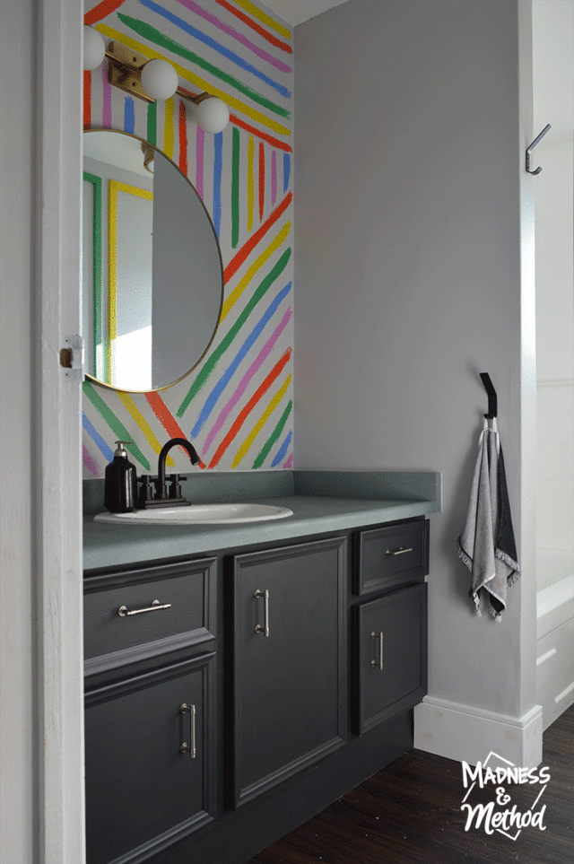 rainbowbathroomreveal03 Madness & Method