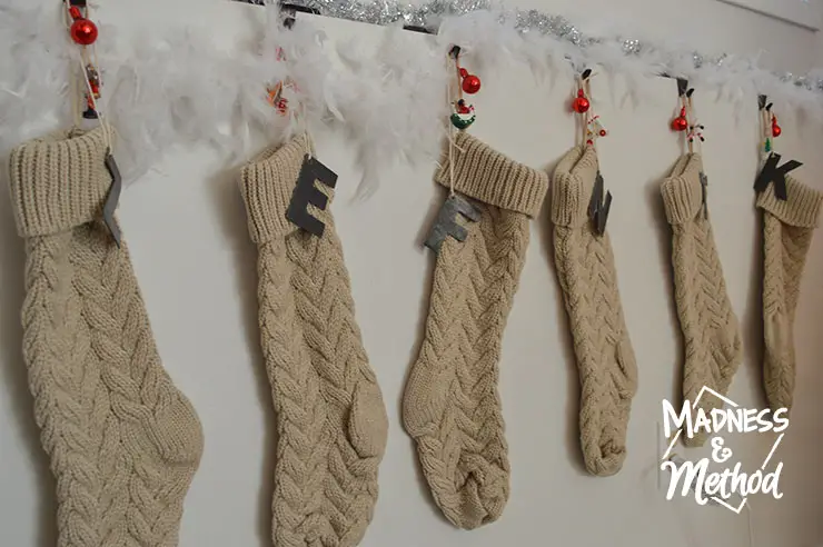 christmas stocking letters