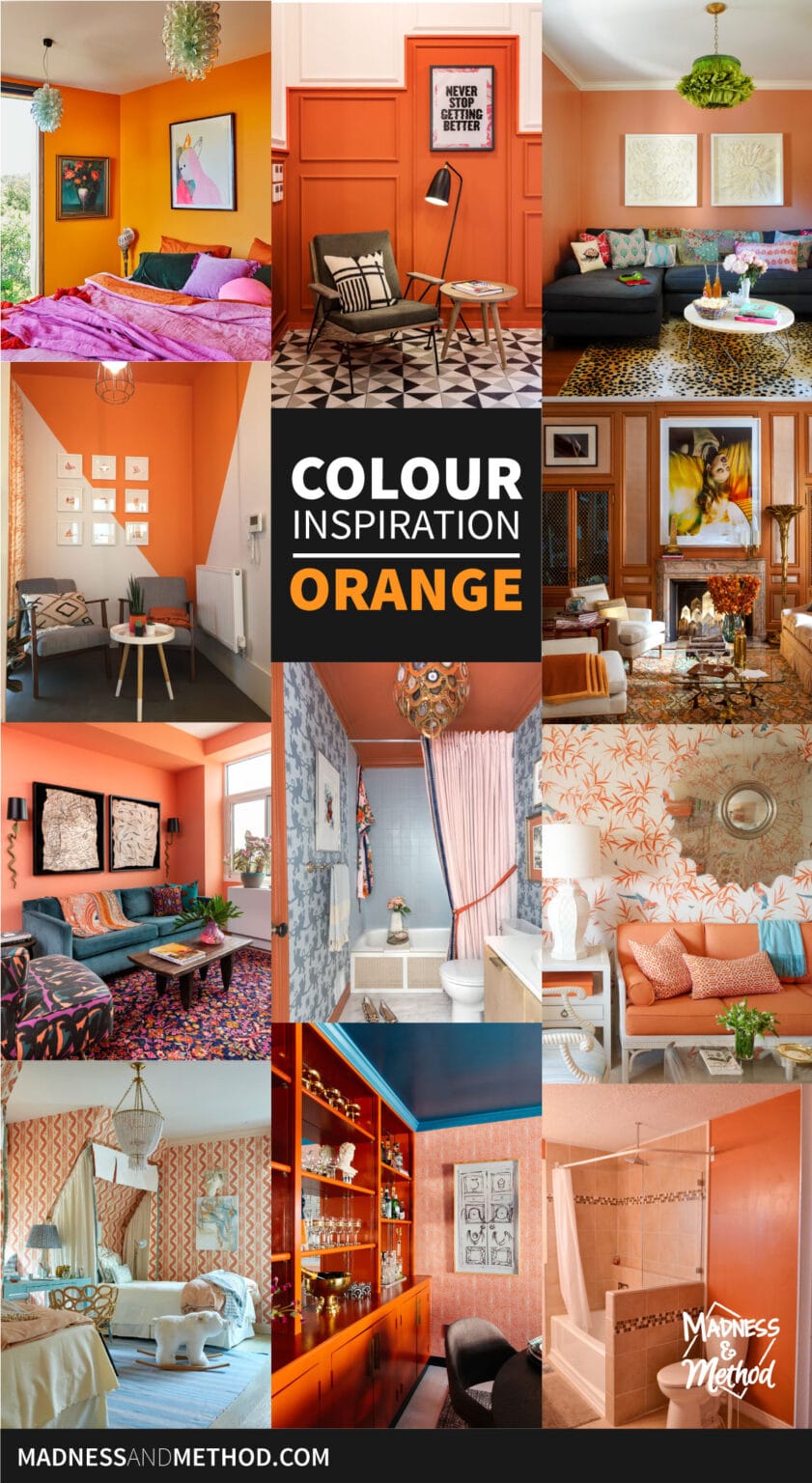 Colour Inspiration: Orange | Madness & Method